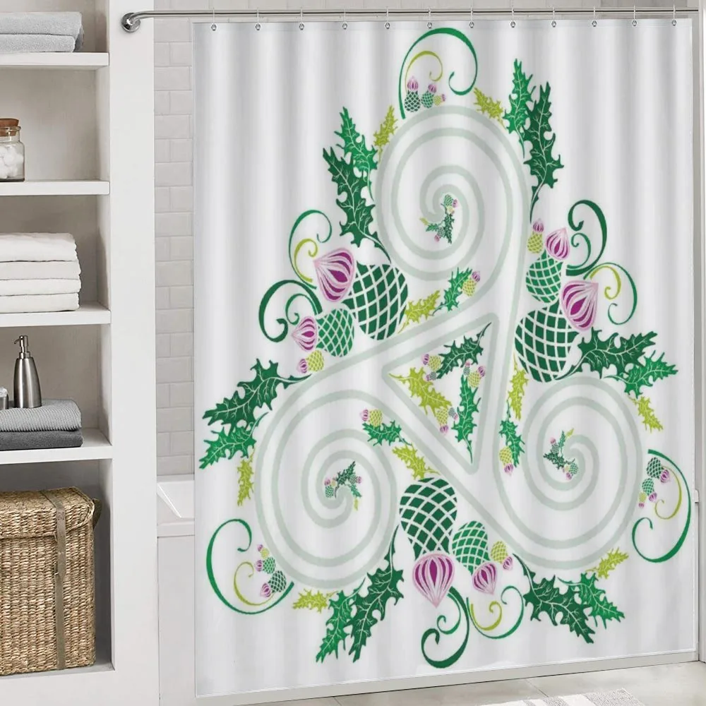 Celtic Curved Lines Art — Detail 4