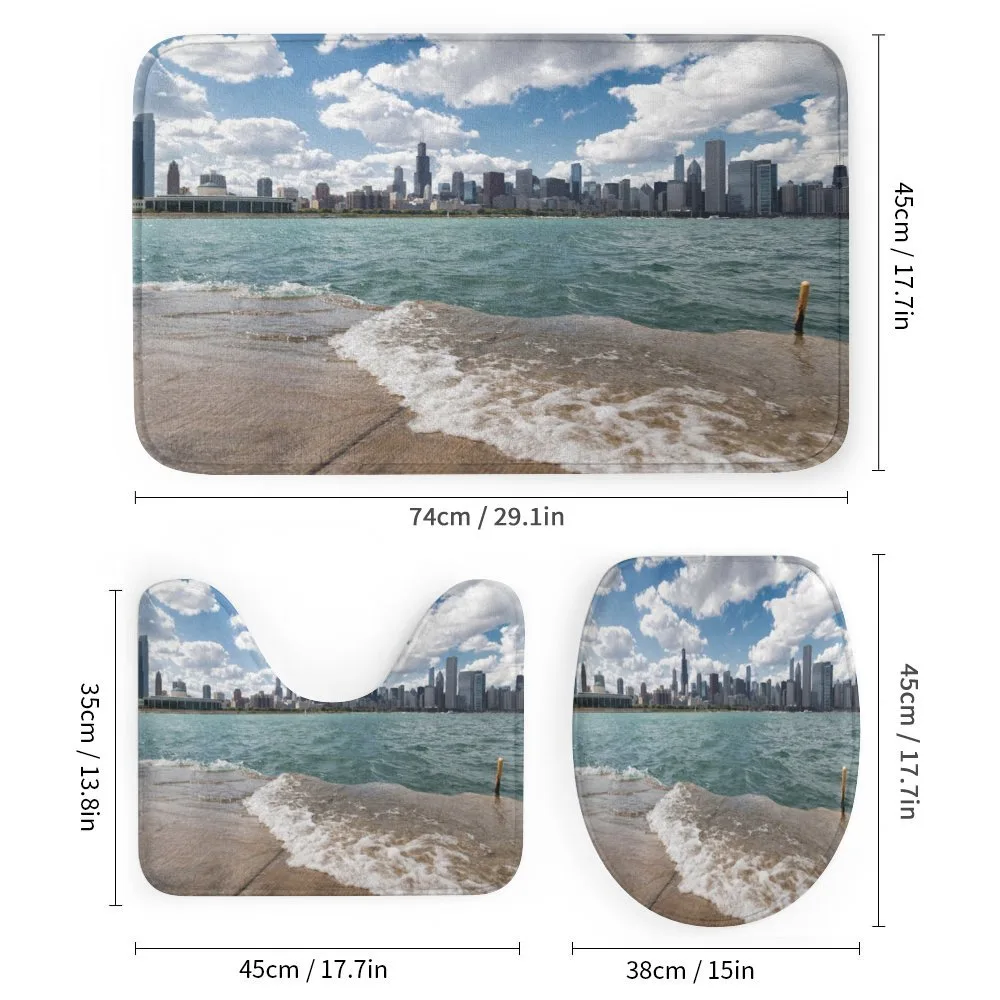 Chicago Skyline and Lake — Detail 1