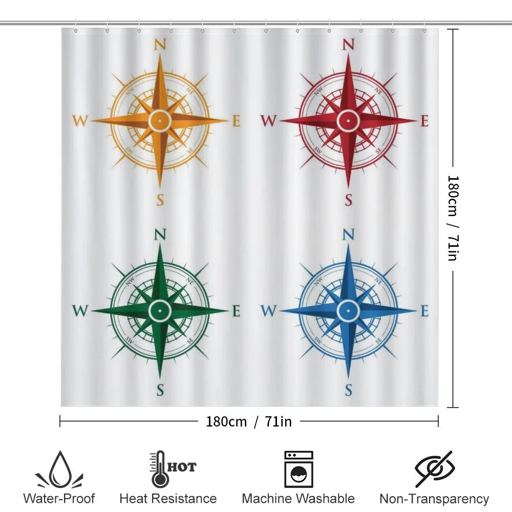 Colorful Compasses — Detail 2
