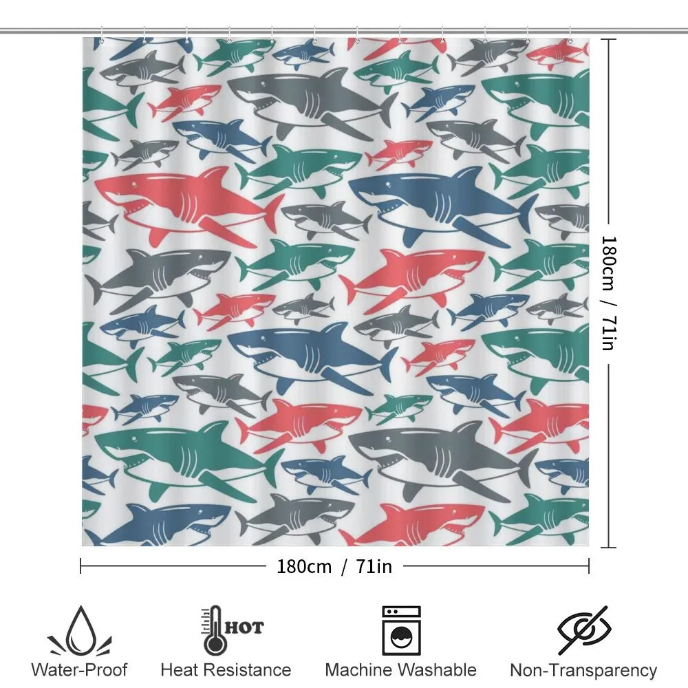 Colorful Shark Patterns — Detail 2