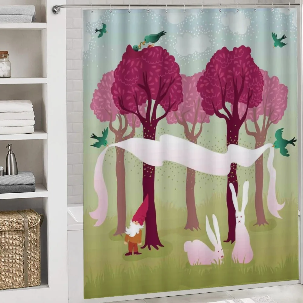 Forest with Pink Trees — Detail 4