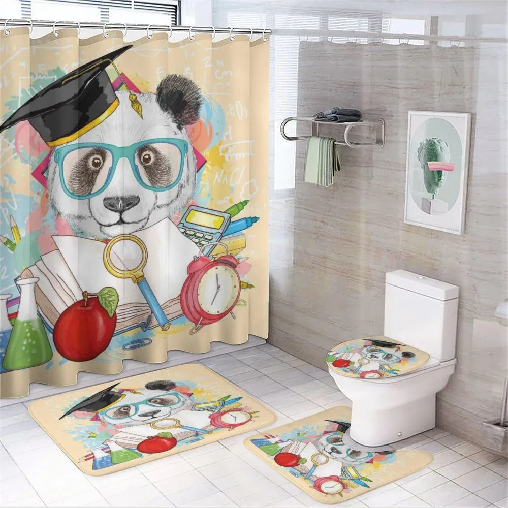 Hipster Panda in School — Your design