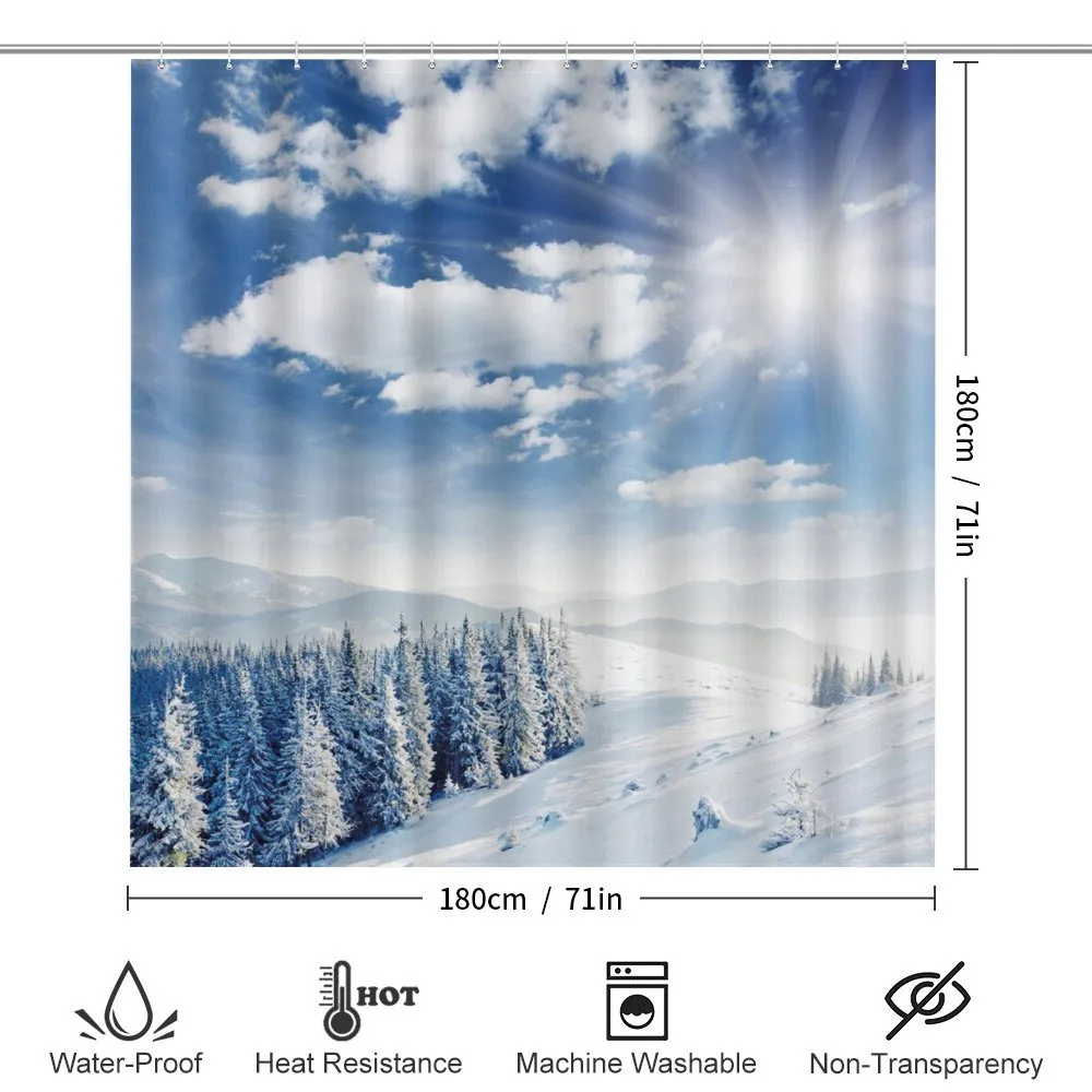 Idyllic Snow Mountain — Detail 2