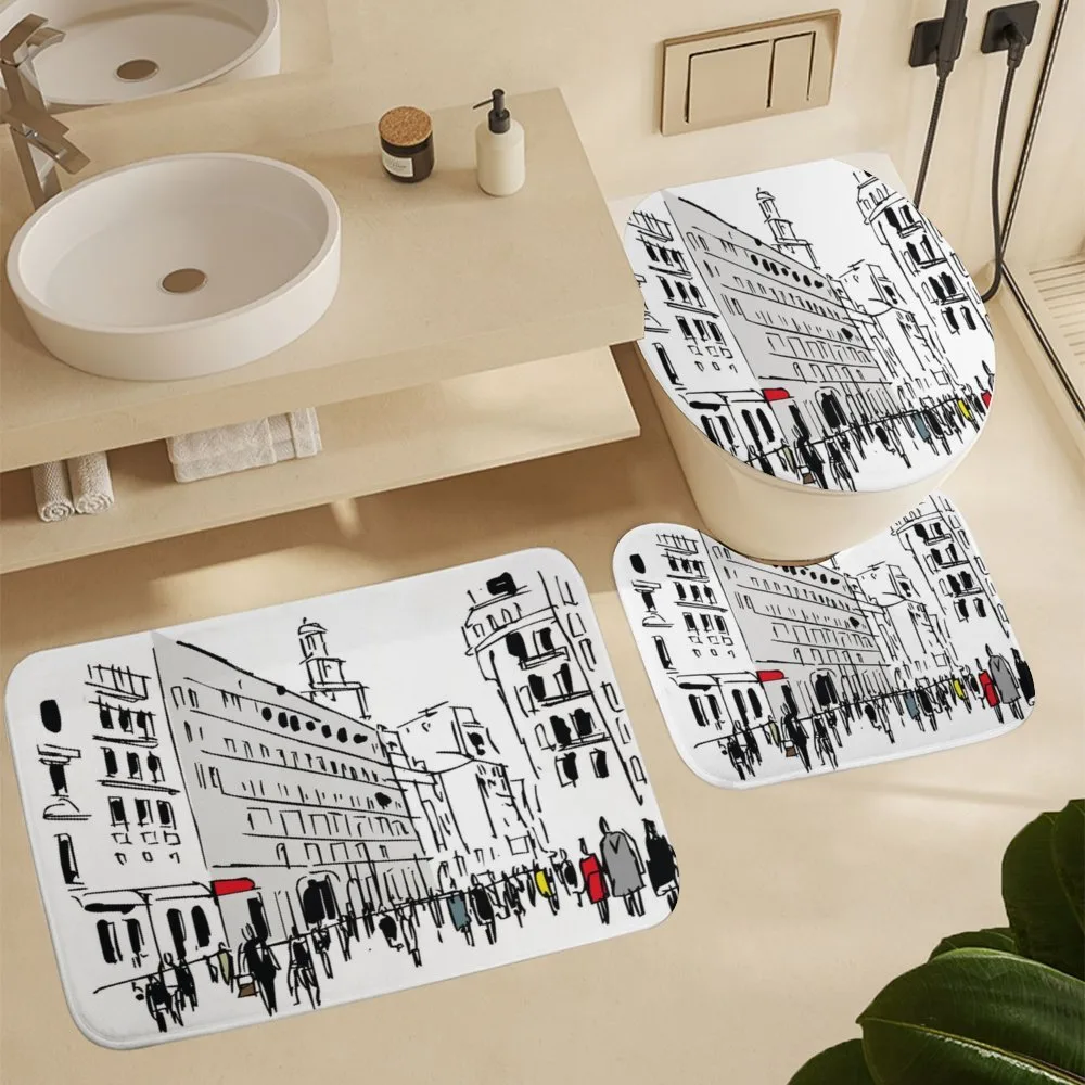 Ink Cityscape Street View — Detail 5