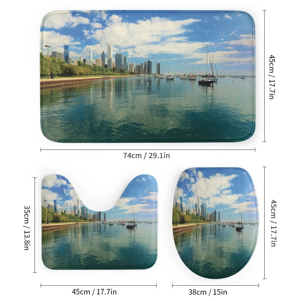Lake Michigan Day Scenery — Detail 1