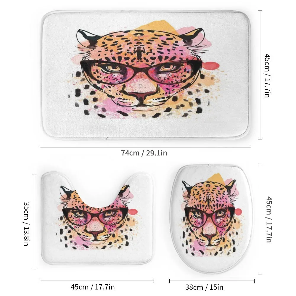 Modern Hipster Leopard — Detail 1