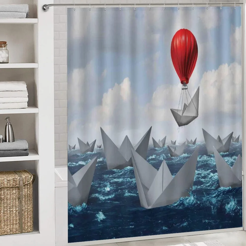 Paper Boats and Balloon — Detail 4