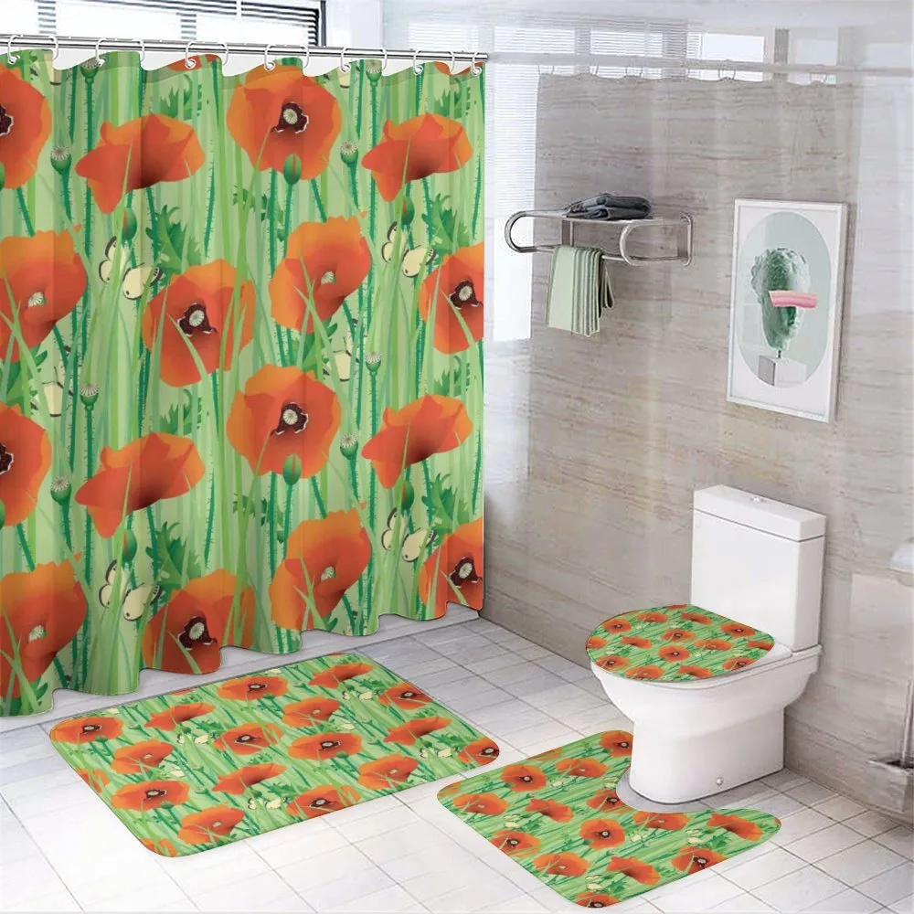 Poppy Flowers Field — Your design