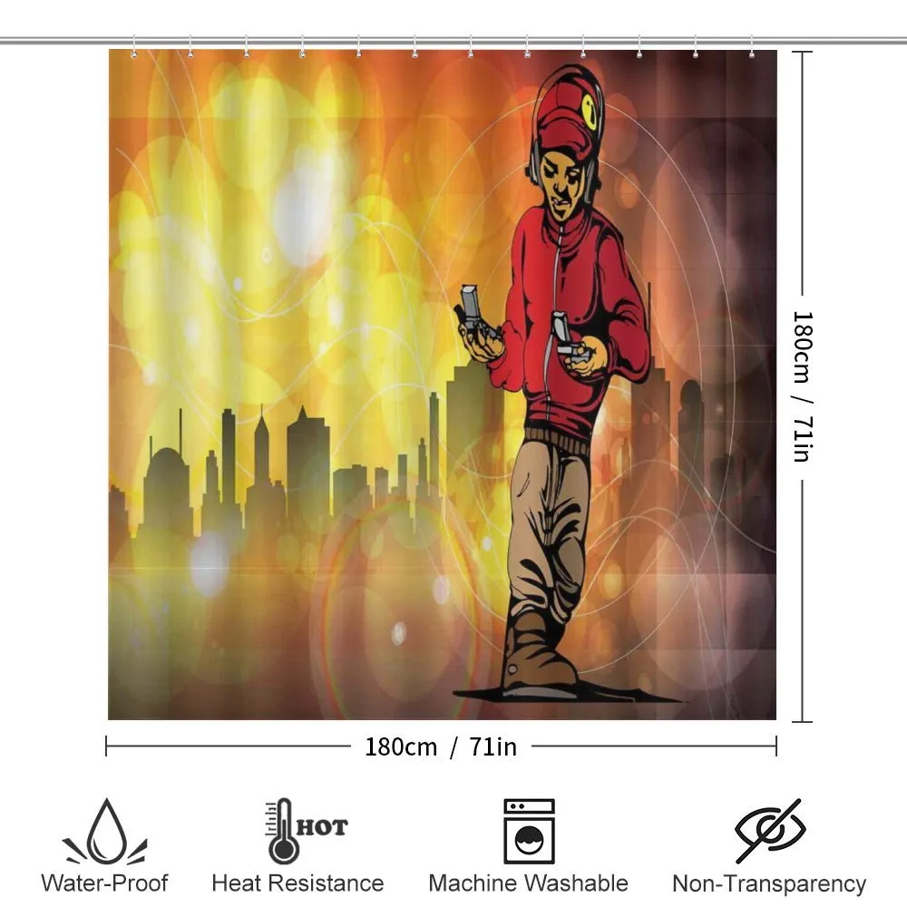 Rap Music City Skyline — Detail 2