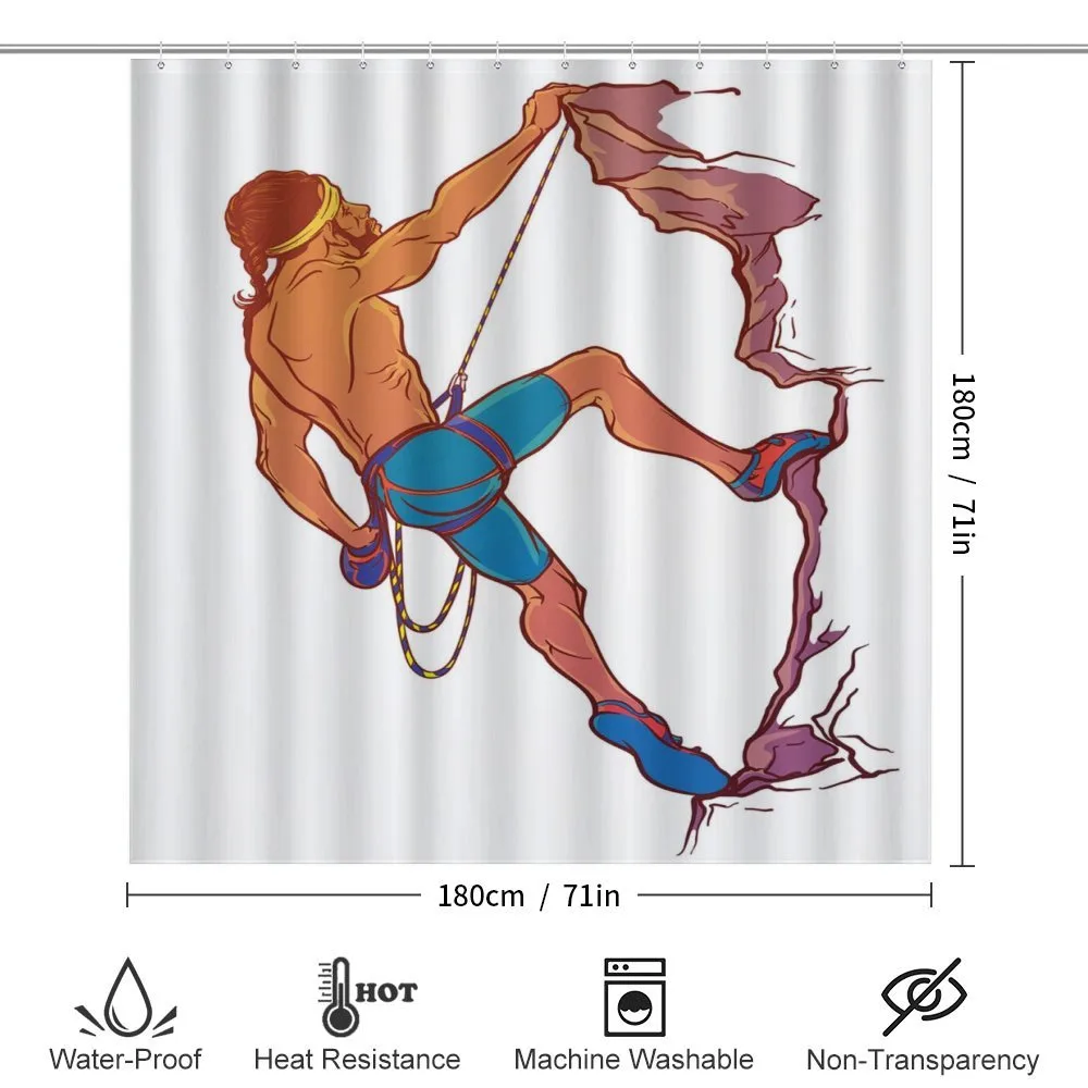 Rock Climber Cliff Sports — Detail 2