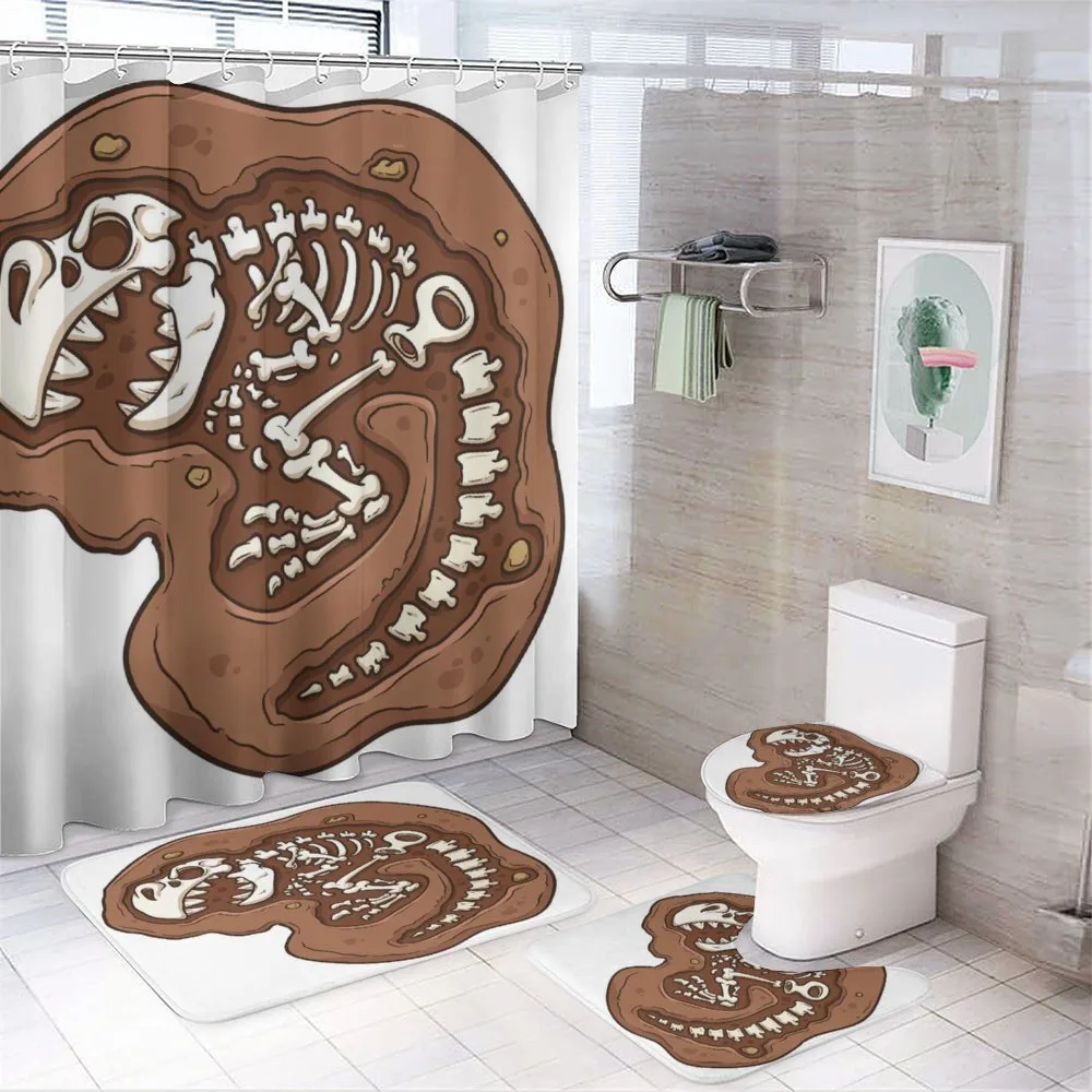 T-Rex Fossil in Ground — Your design
