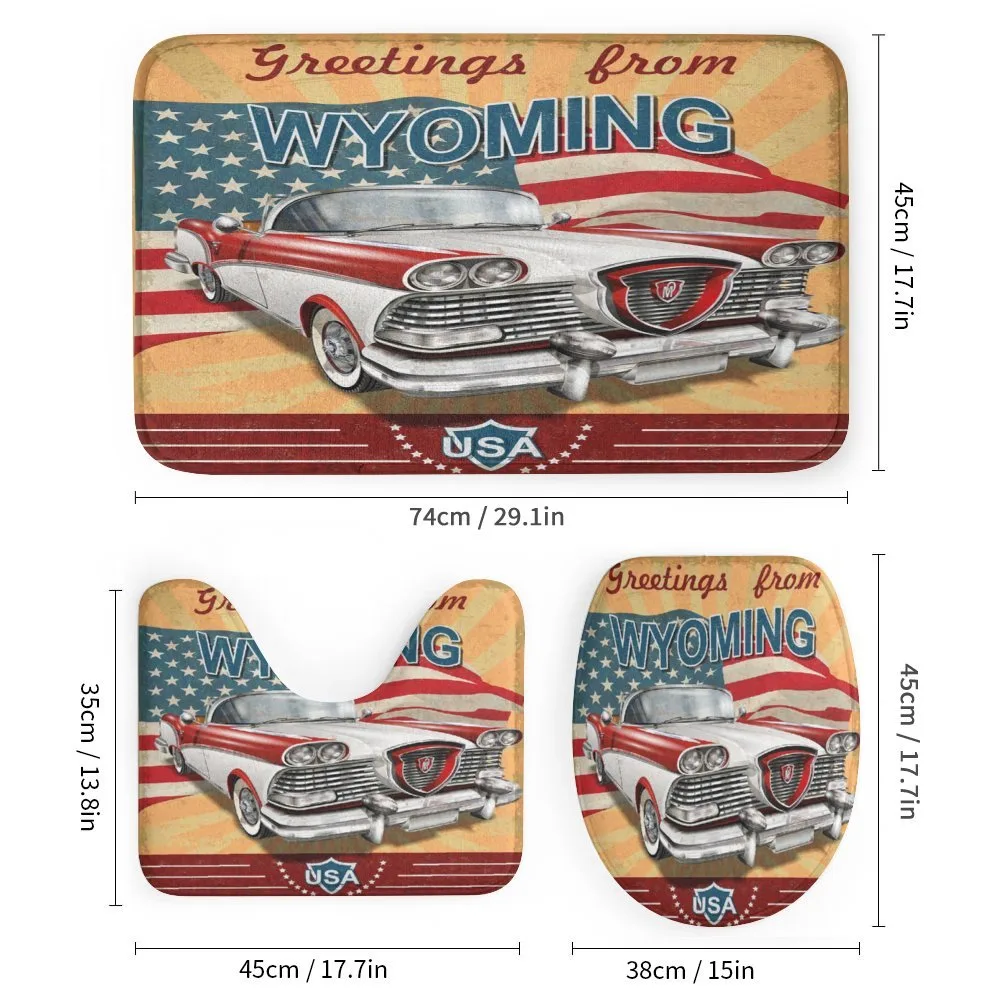 Vintage Car and Greetings — Detail 1