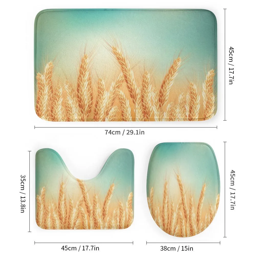 Wheat Field Blue Sky — Detail 1