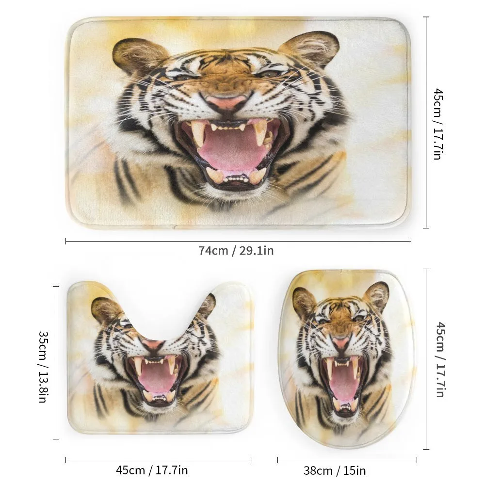 Young Panthera Growling — Detail 1