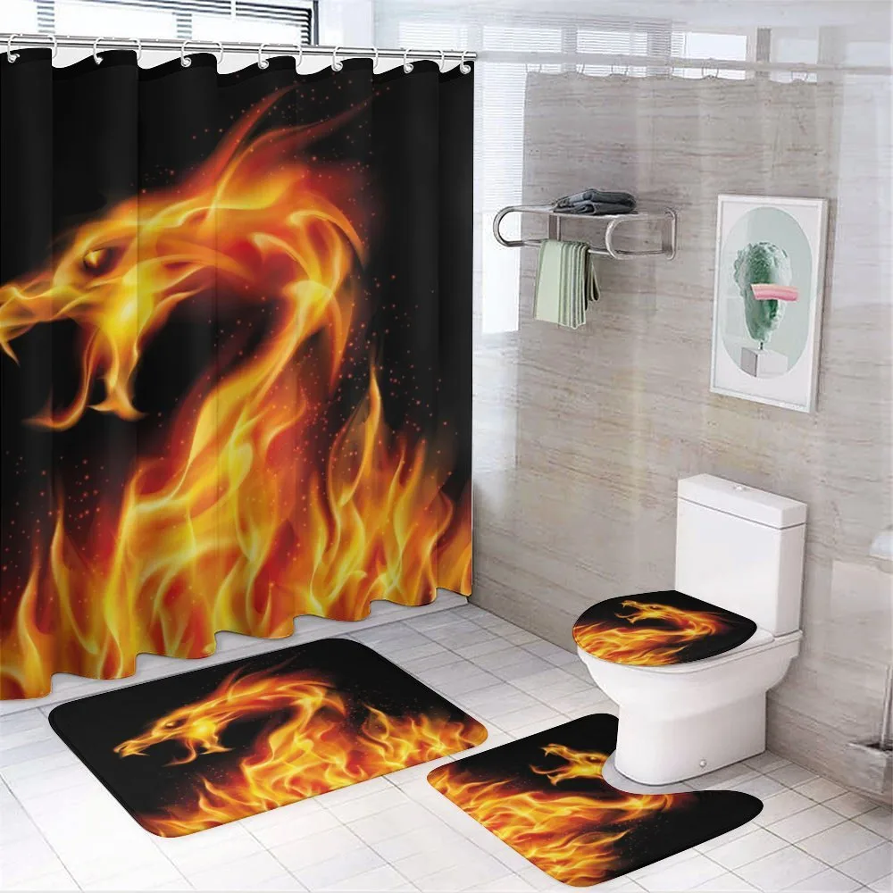 Abstract Fiery Creature — Your design