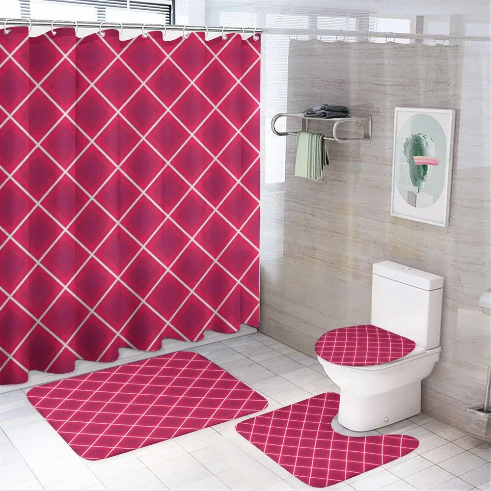 Abstract Rhombus Shapes — Your design