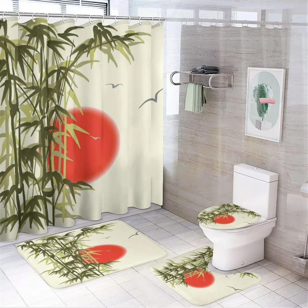 Asian Branch on Sunset Birds — Your design