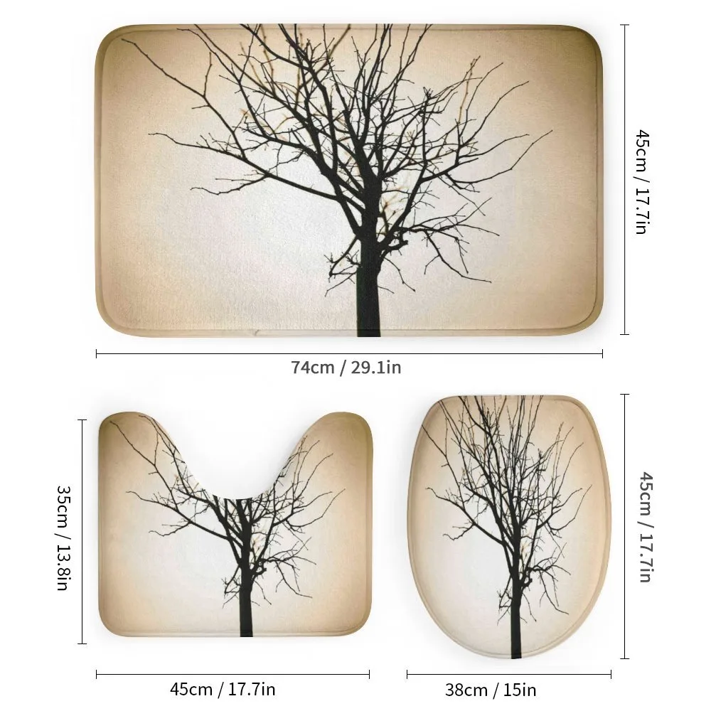 Barren Tree on Ombre — Detail 1