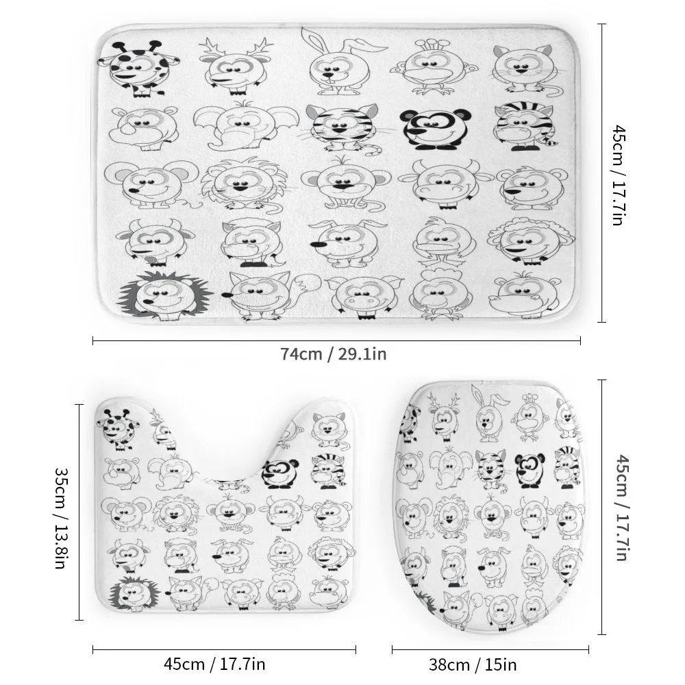 Cartoon Animals Zebra — Detail 1
