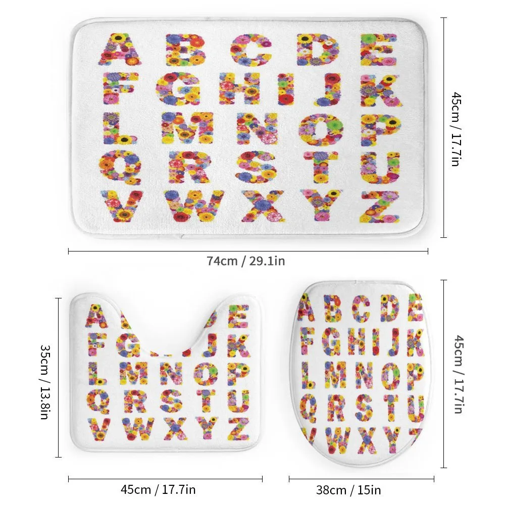 Colorful Flora Alphabet — Detail 1