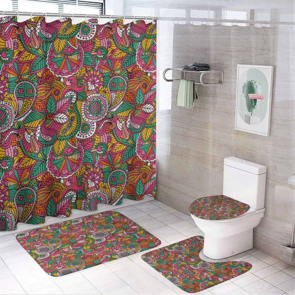 Funky Vivid Leaves Art — Your design