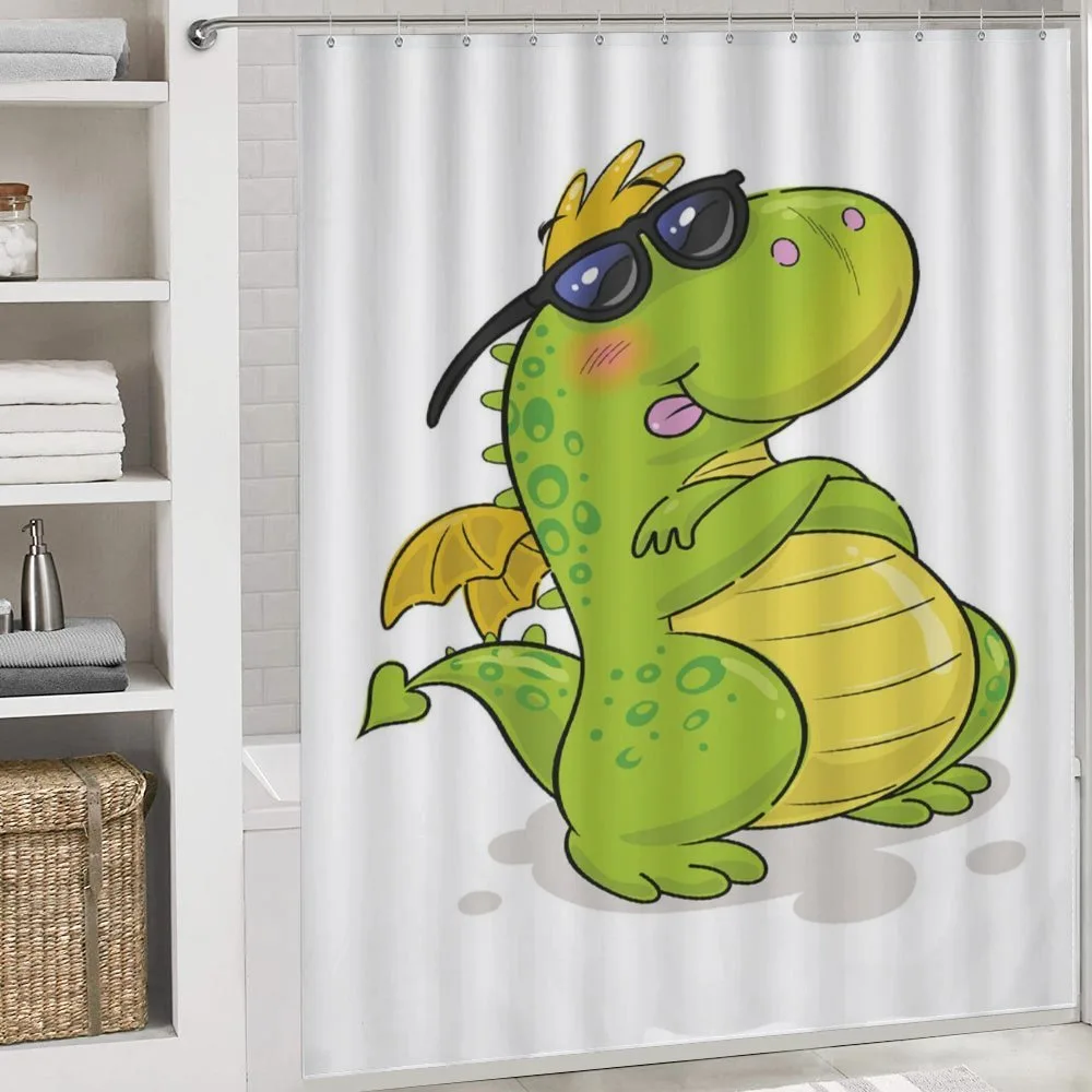 Funny Dino Cartoon Character — Detail 4
