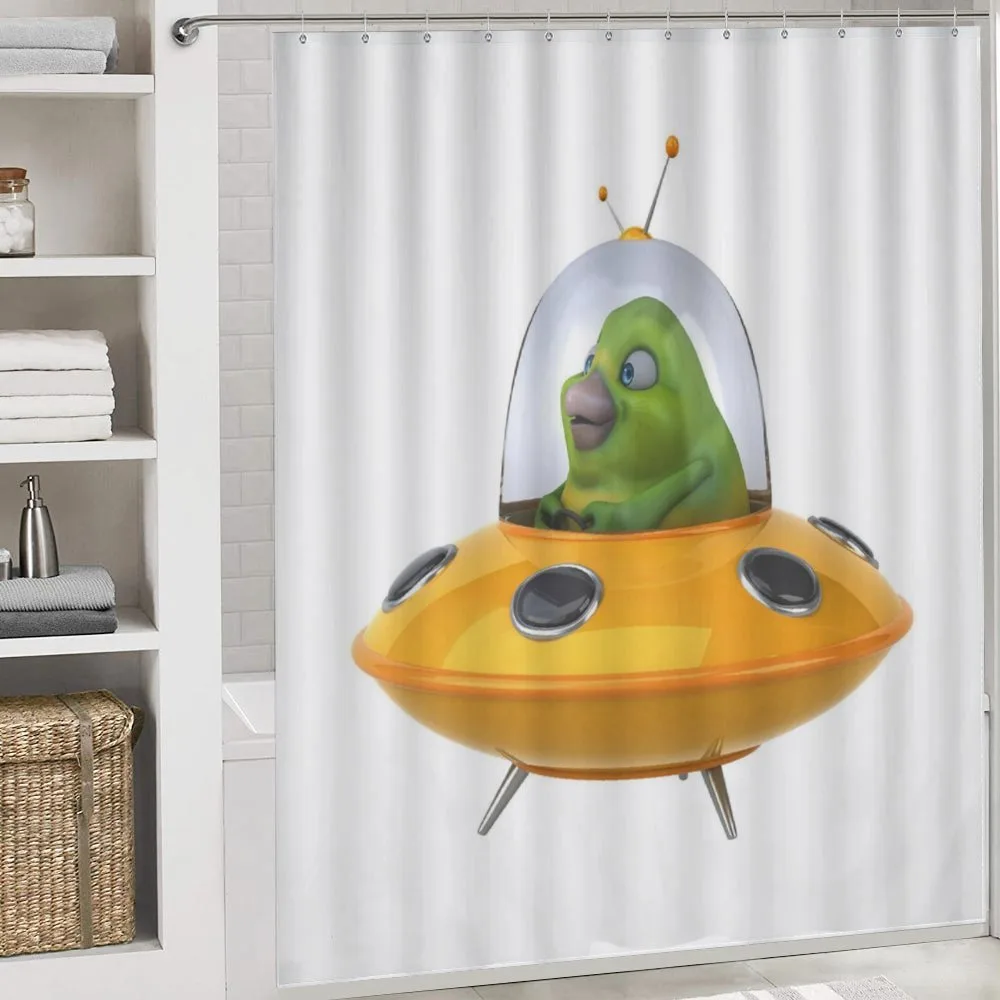 Funny UFO Monster Spaceship — Detail 4