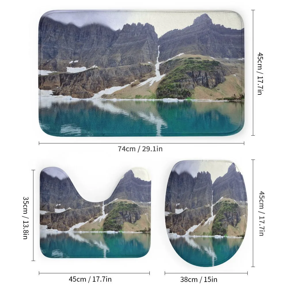 Lake in Glacier National — Detail 1