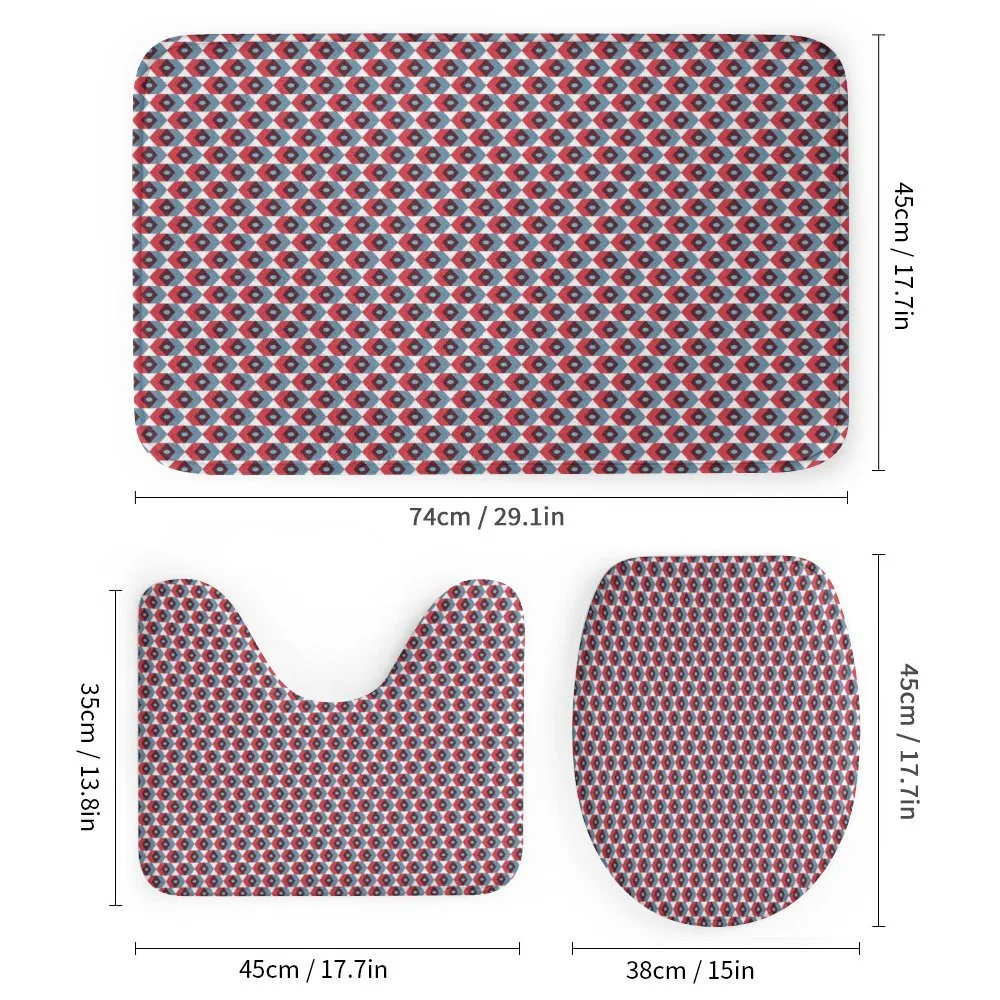 Retro Hexagonal Motif — Detail 1