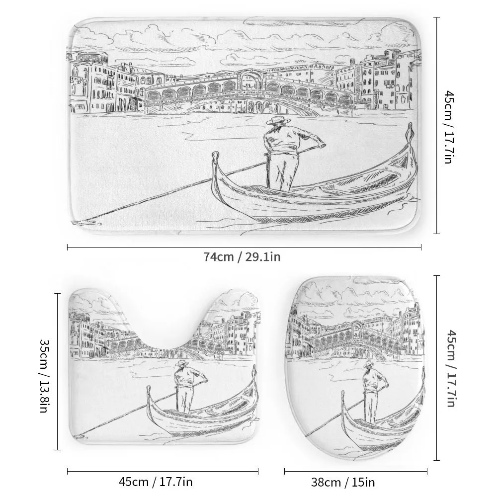 Rialto Bridge Gondola — Detail 1