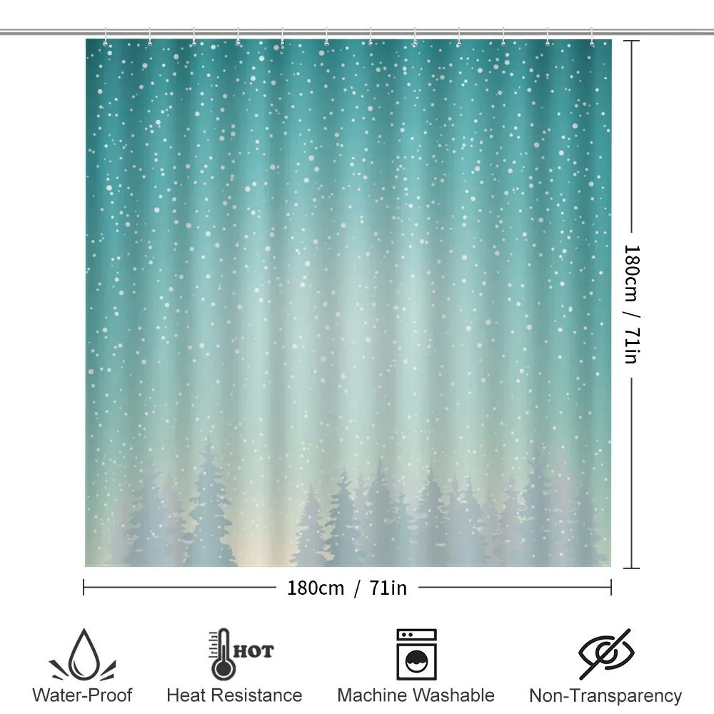 Spruce Forest Snow Woods — Detail 2