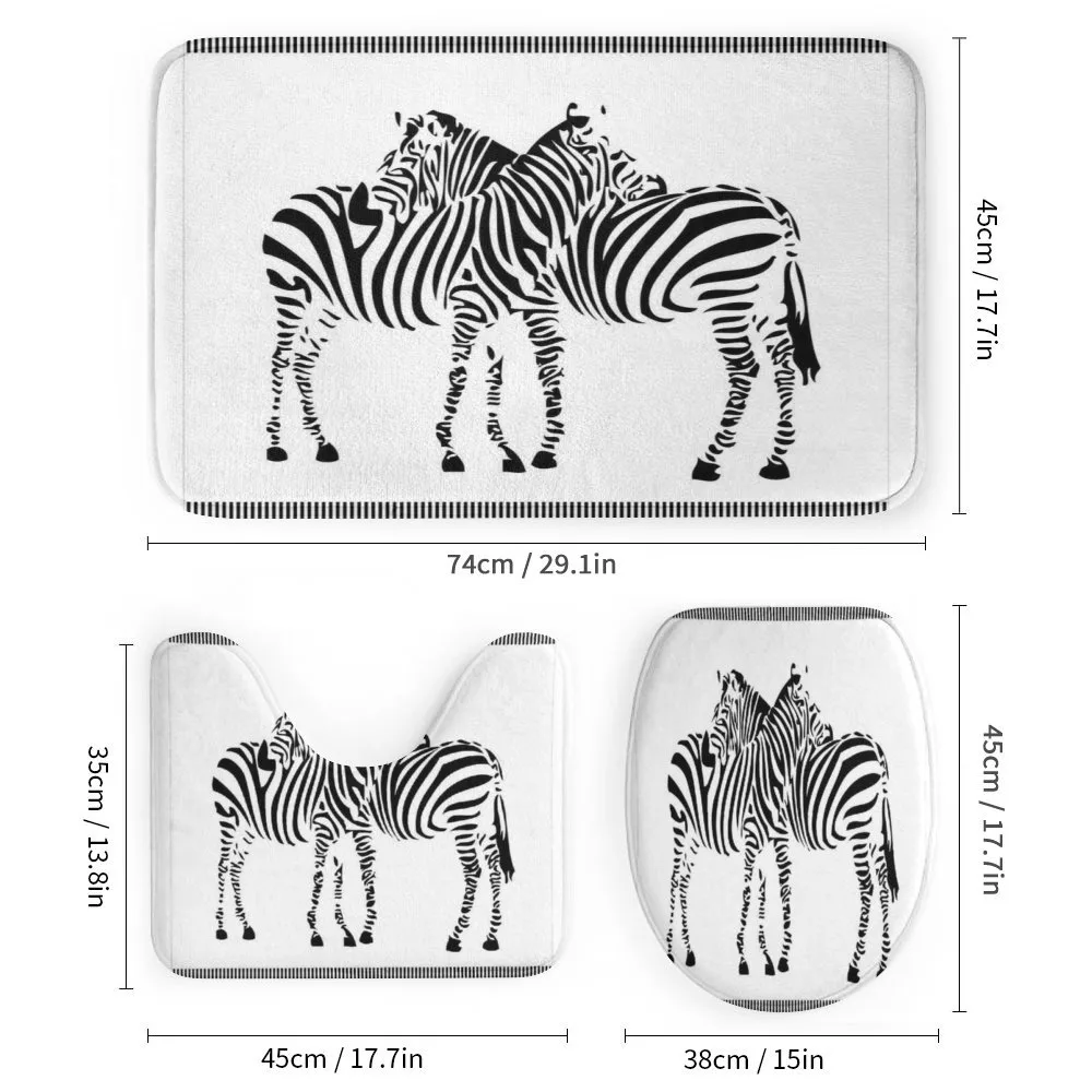 2 Zebras Silhouette — Detail 1