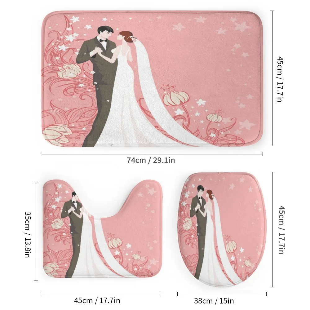 Bride Groom Dancing Floral — Detail 1