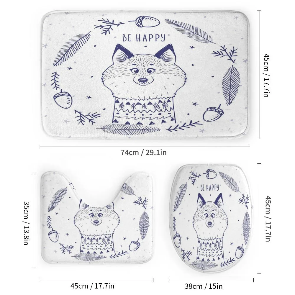 Fox with Hearts and Beam — Detail 1