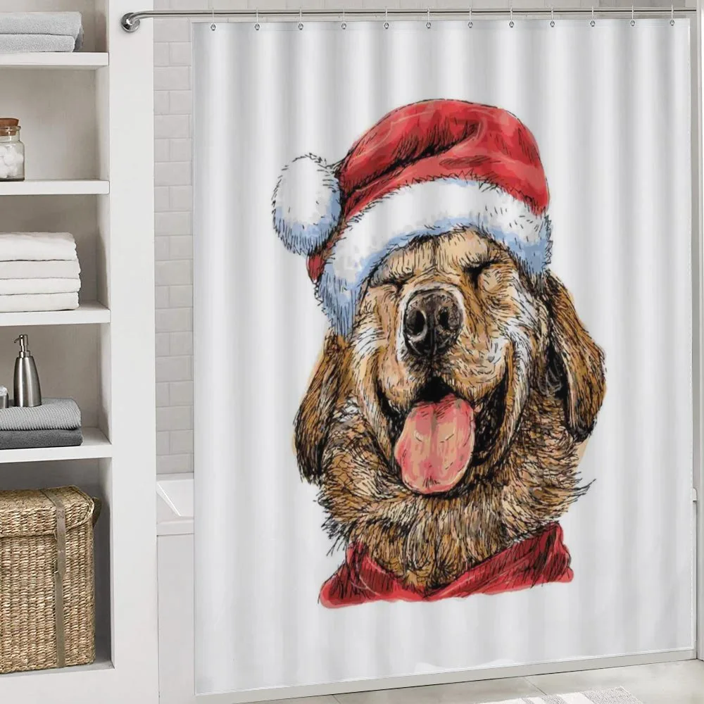 Funny Terrier Smiling Xmas — Detail 4