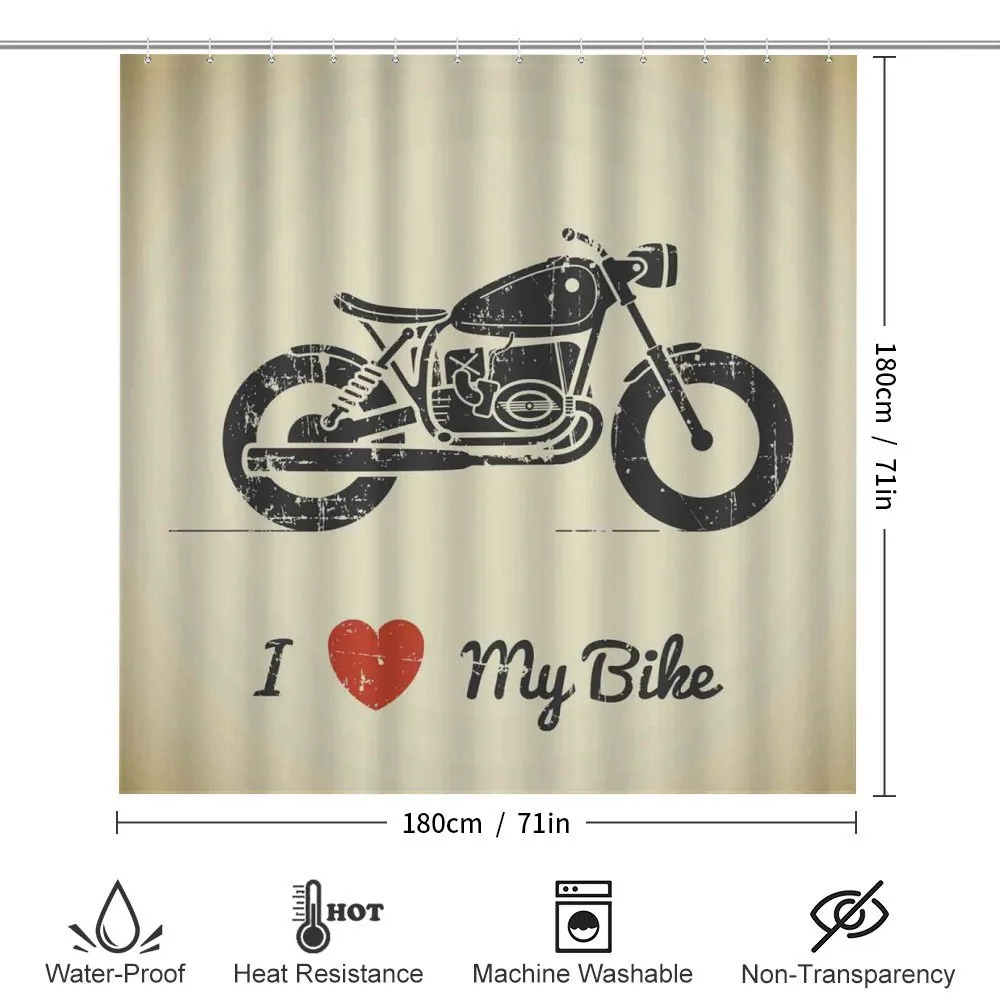 Grunge Flat Motorcycle — Detail 2