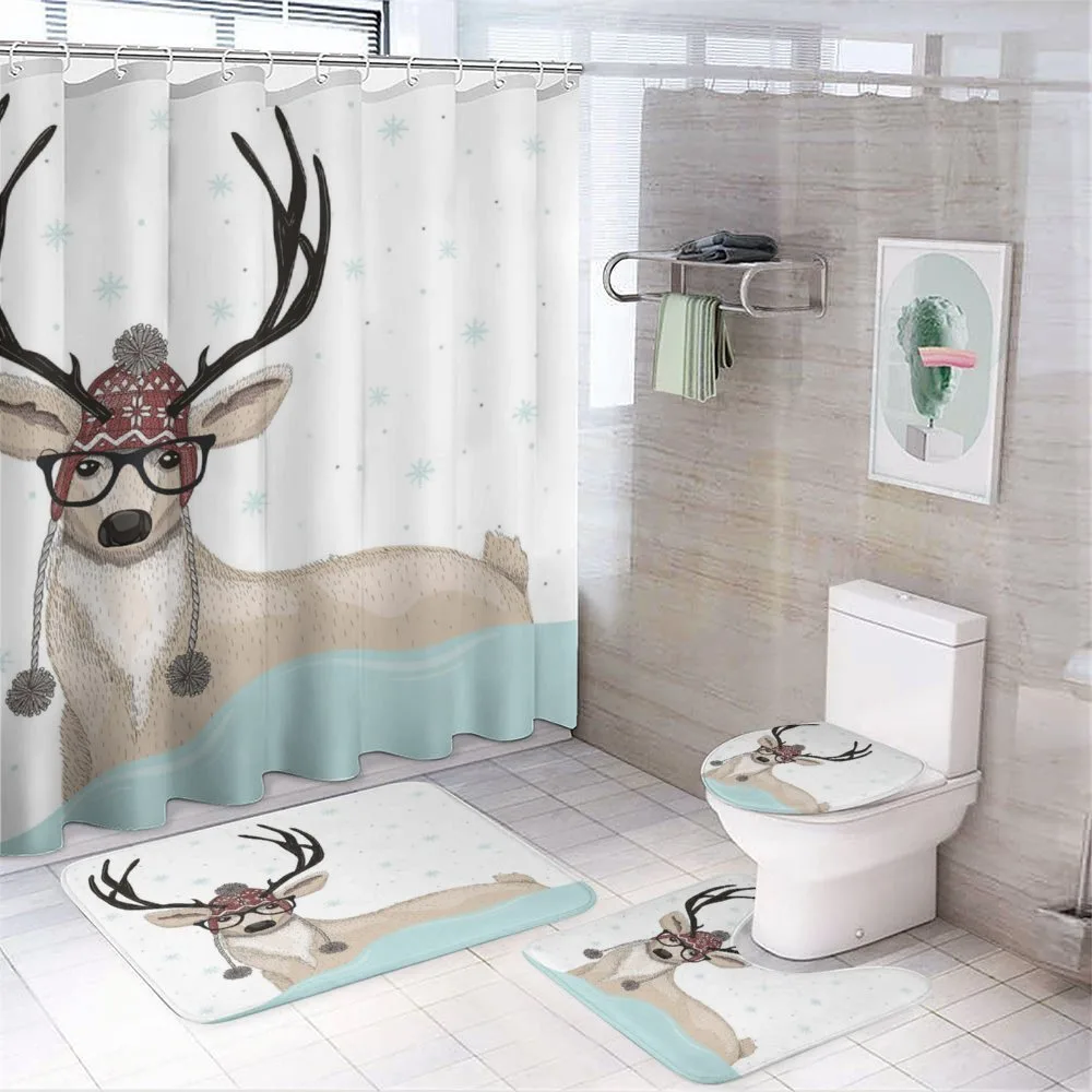Hipster Deer with Glasses — Your design