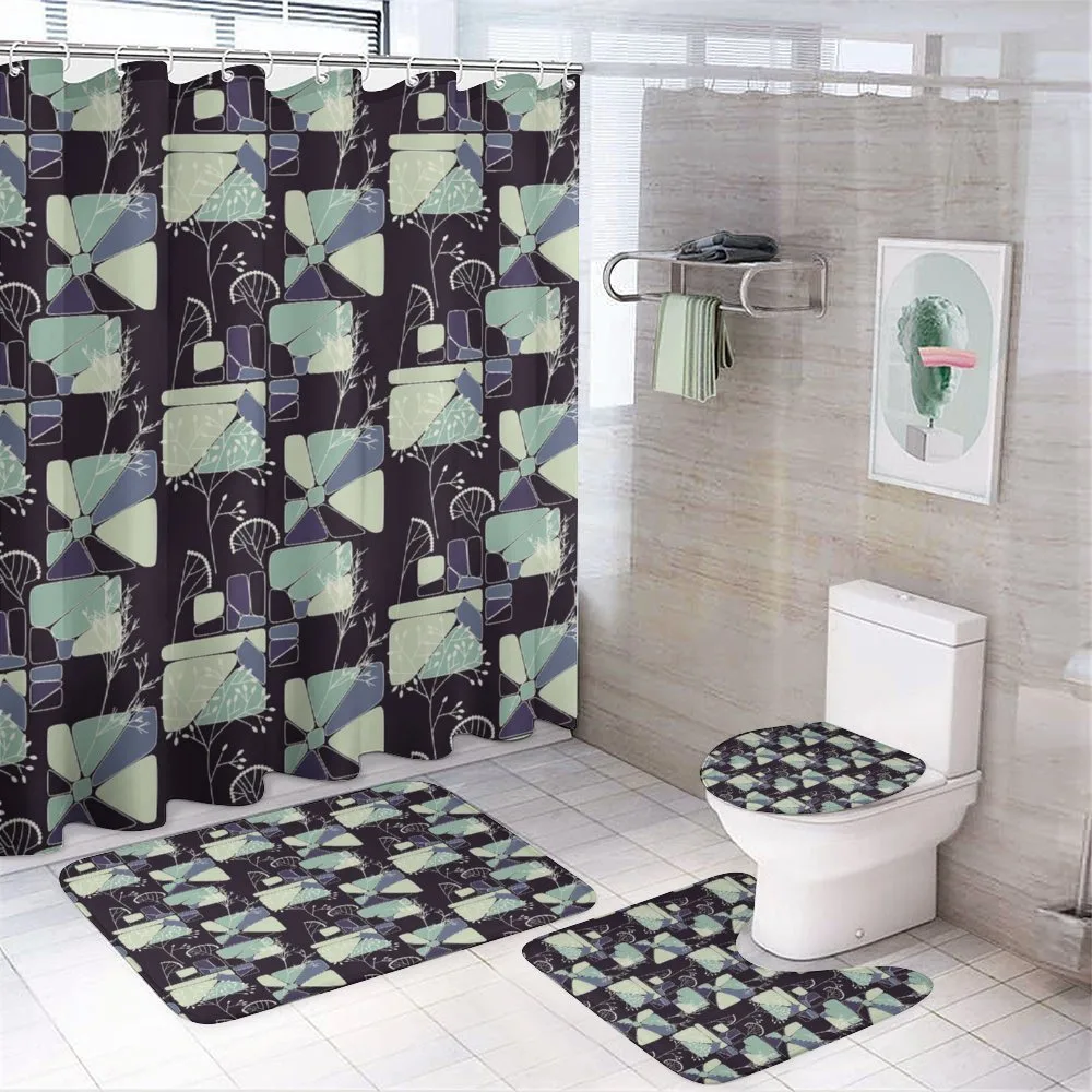 Mosaic Look Square Monotone Trees — Your design
