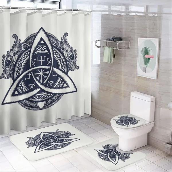 Northern Ethnic on a shower curtain