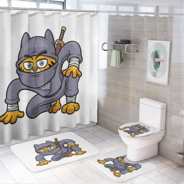Nursery Arts on a shower curtain