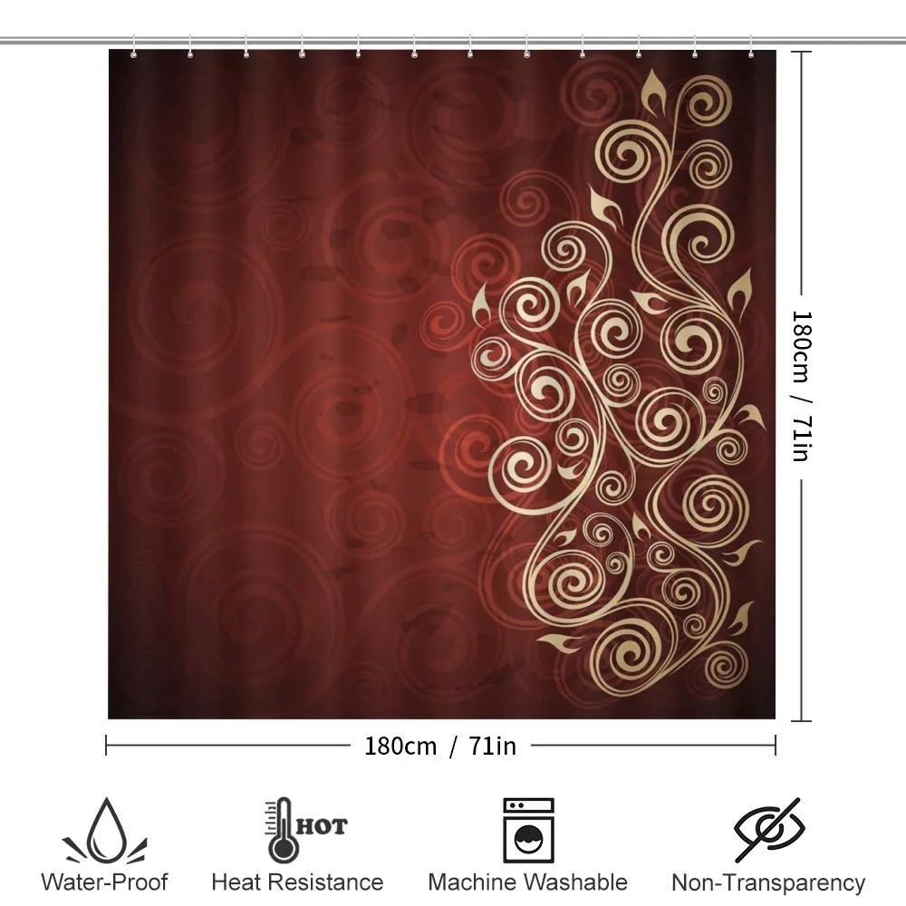 Ombre Flower Swirl Ivy — Detail 2