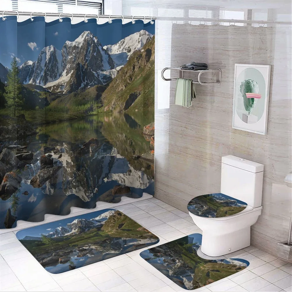 Pastoral Snowy Alps — Your design