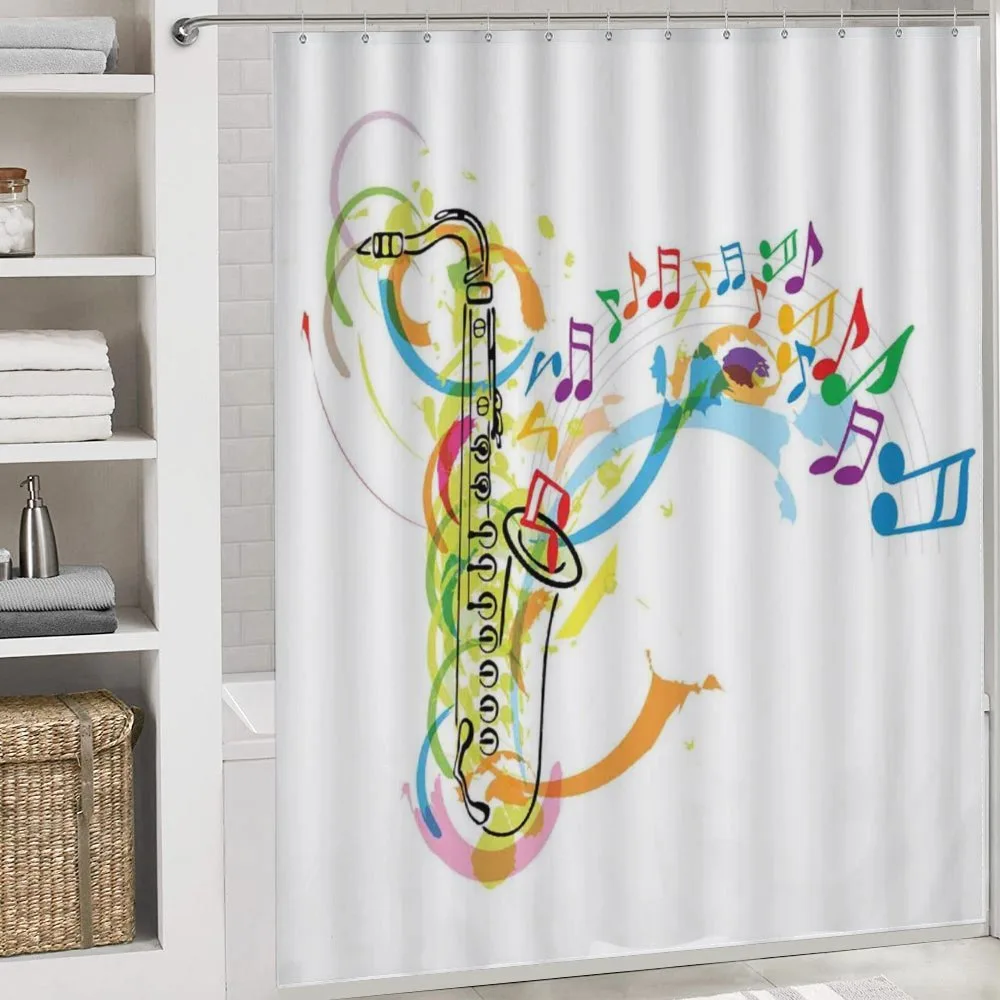 Saxophone Wavy Notes — Detail 4