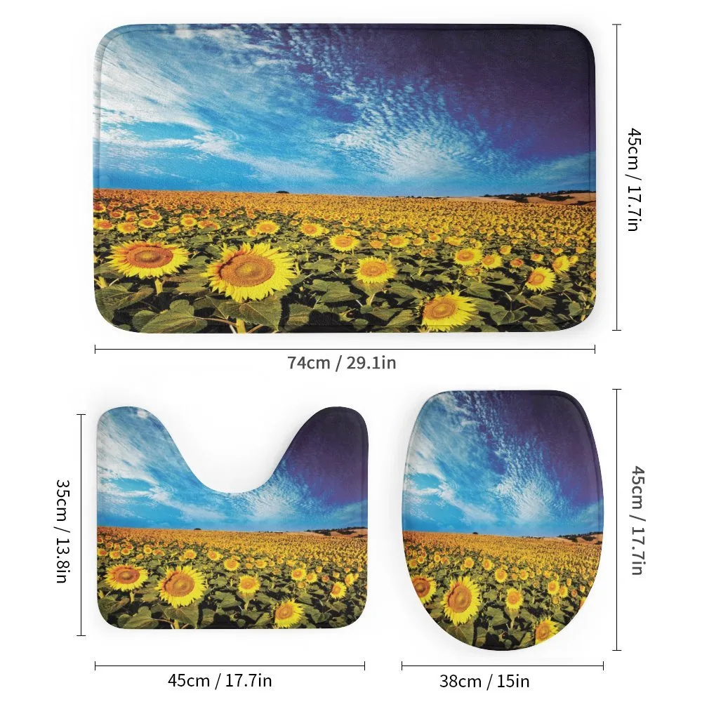 Sunflower Garden Nature — Detail 1