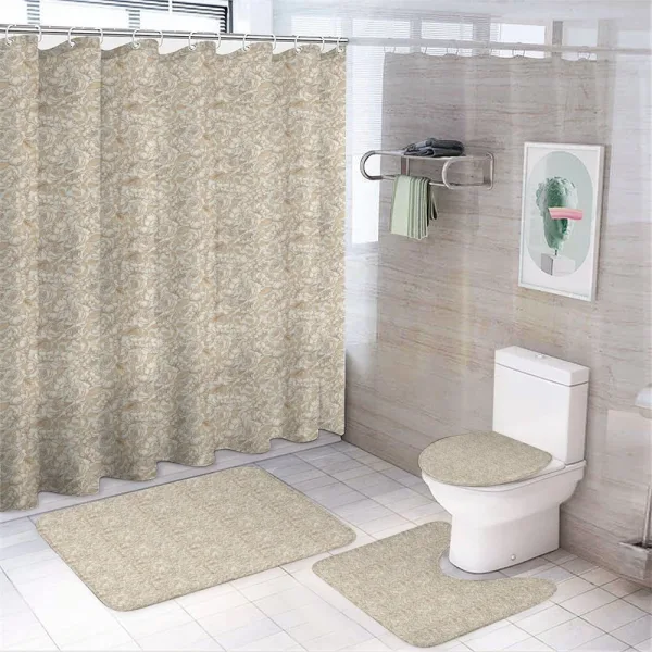 Wedding Bouquet Flora on a shower curtain