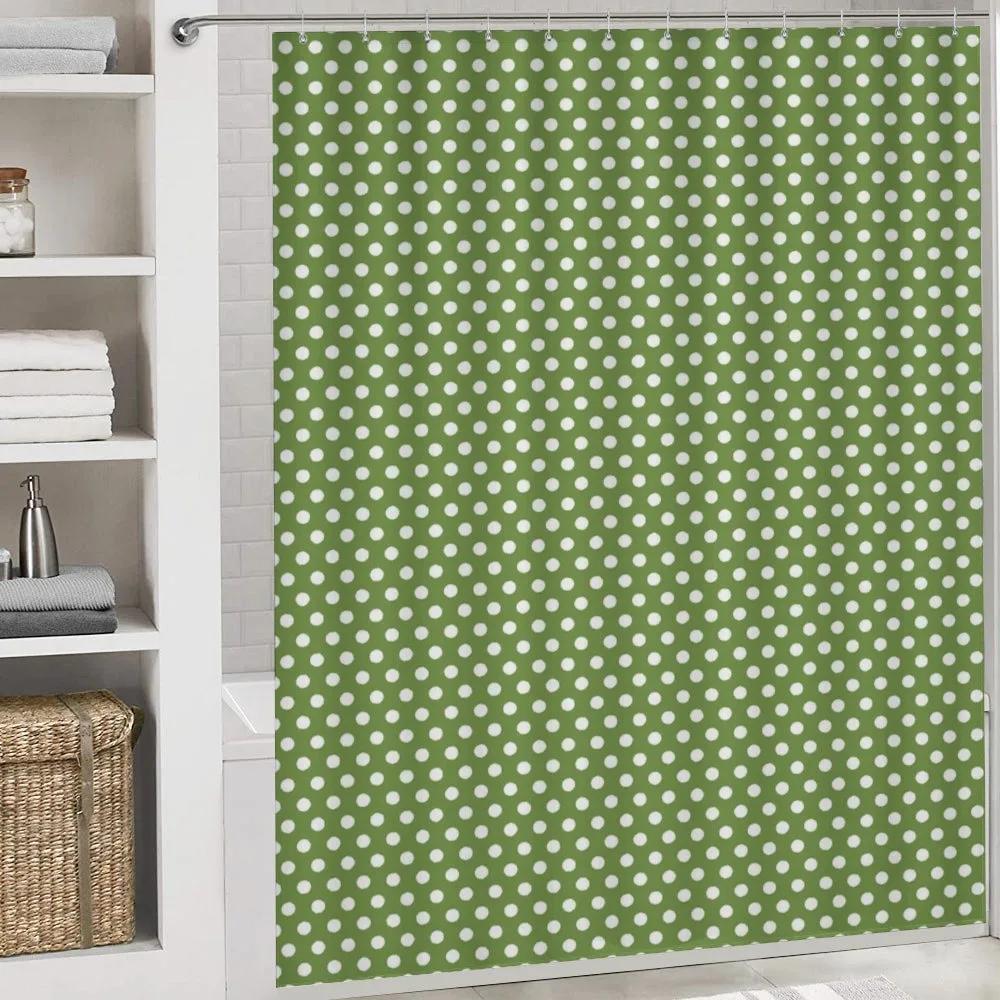 White Simple Polka Dots — Detail 4