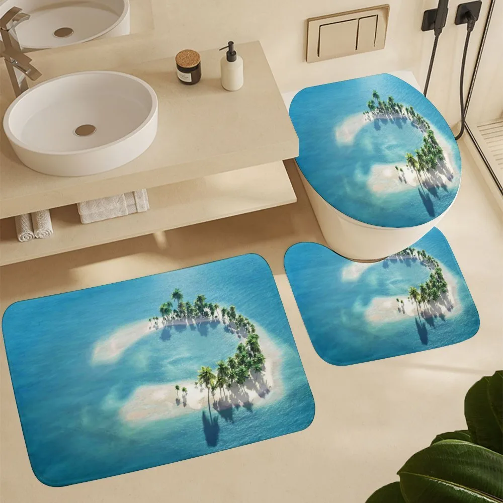 Atoll Palm Trees Ocean — Detail 5
