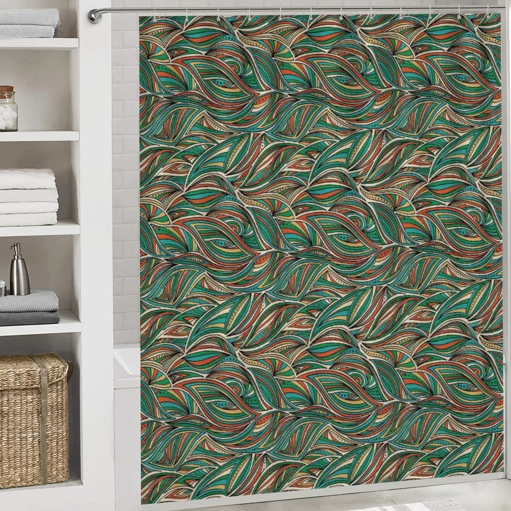 Colorful Swirled Lines — Detail 4