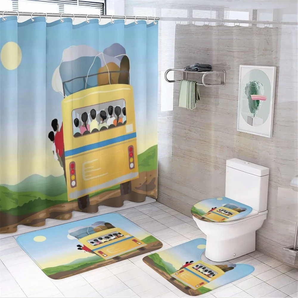 Crowded Yellow Bus — Your design