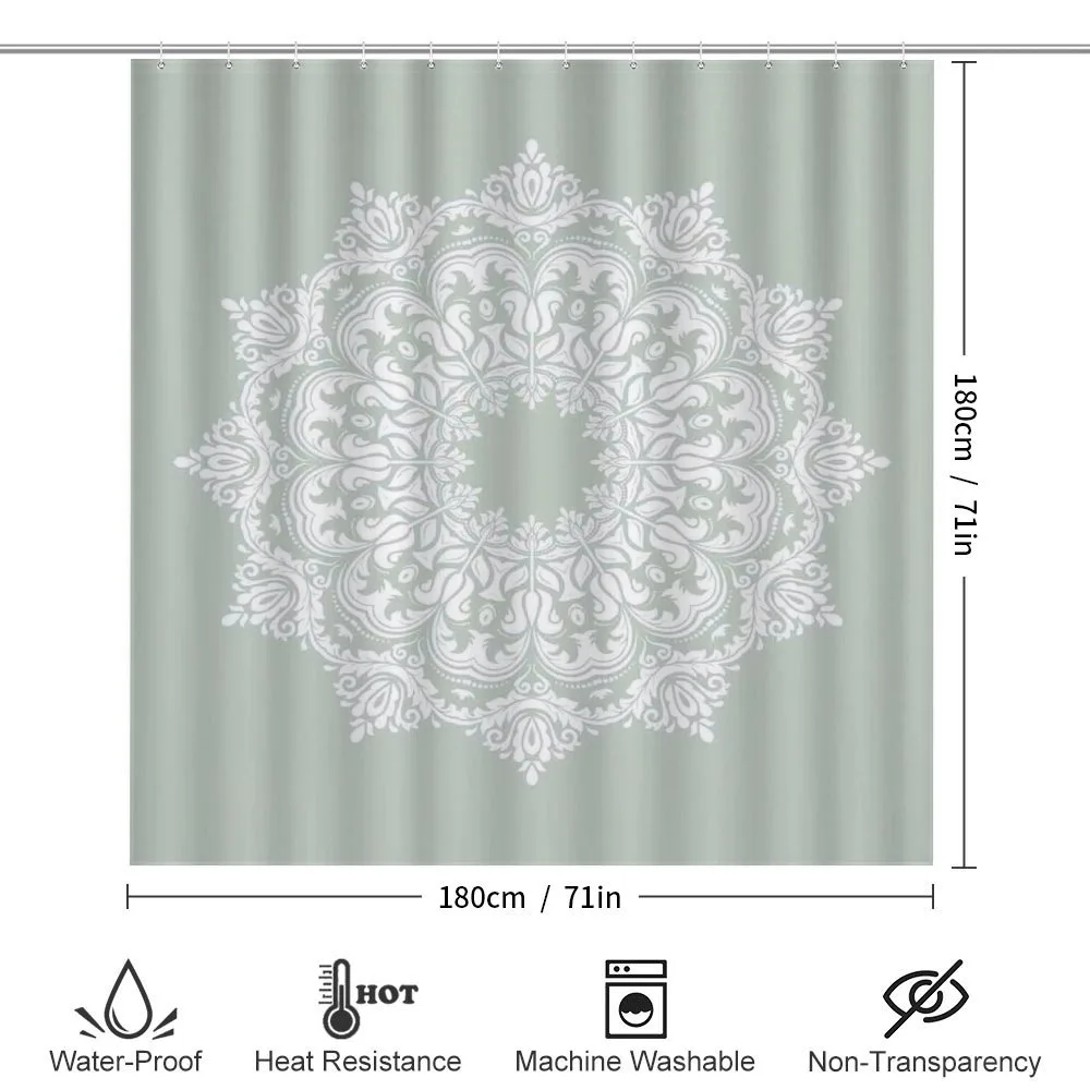 Damask Floral Motifs — Detail 2
